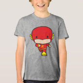 Zweiseitiger Chibi Flash Tri-Blend Shirt (Vorderseite)