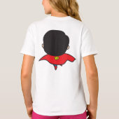 Zweiseitiger Chibi Superman T-Shirt (Rückseite)