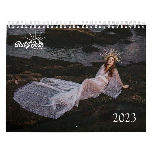 Zweiseitiger mittlerer Kalender, weiß Kalender (Titelbild)