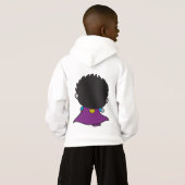 Zweiseitiges Chibi Bizarro Hoodie (Schwarz voll)