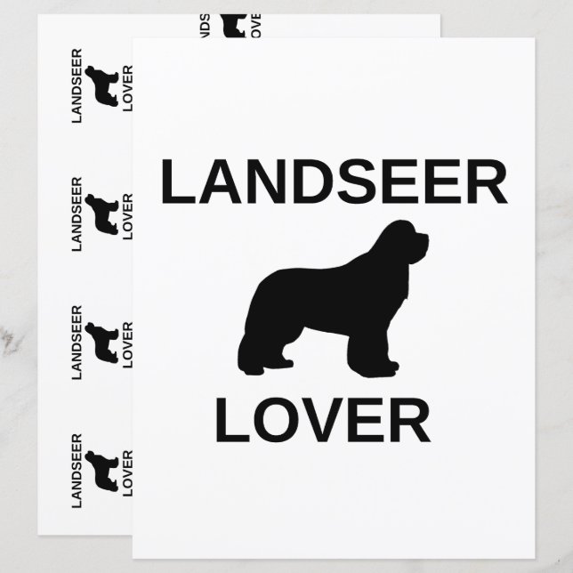 Zweiseitiges Landschaftsliebhaberbuch (Vorne/Hinten)