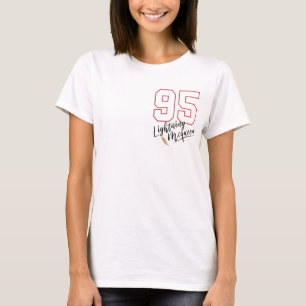 Zweiseitiges Retro-Blitzgerät-Shirt T-Shirt