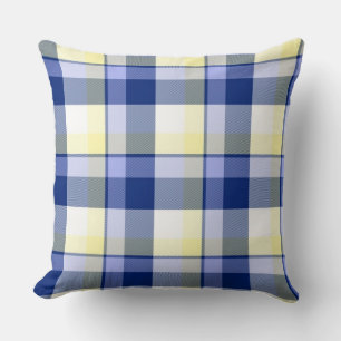 Zweiseitiges Tartan-Karo-Design-Kissen Kissen