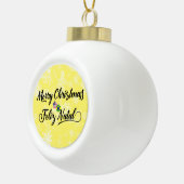 Zweisprachige brasilianische amerikanische keramik Kugel-Ornament (Rechts)