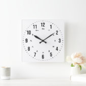 Zweisprachige englische/japanische Uhr (Zuhause)