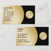 Zweisprachige Notar-Visitenkarten Visitenkarte (Vorne/Hinten)