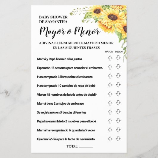 Zweisprachige Spielkarte für ein oder unter Babydu Flyer (Hinten)