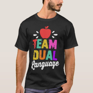 Zweisprachige Teamlehrerschule T-Shirt