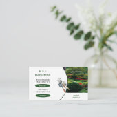 Zweisprachiger Launch Service Visitenkarte (Stehend Vorderseite)