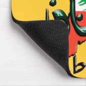 Zweisprachiger Mousepad des Libanons 3D (Ecke)