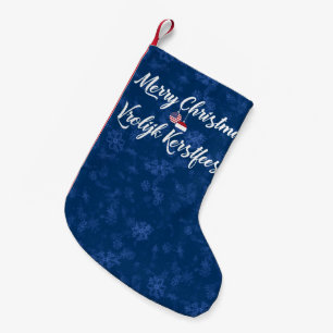 Zweisprachiger niederländischer kleiner weihnachtsstrumpf