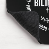 Zweisprachiger Teamlehrer zurück zur Schule für Bi Mousepad (Ecke)
