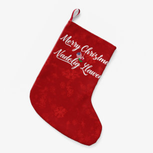 Zweisprachiger Waliser-amerikanischer Kleiner Weihnachtsstrumpf