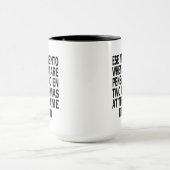 Zweisprachiges spanisches Englisch 15 Unze zwei Tasse (Zentrum)