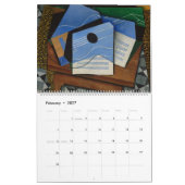Zweisseitiger Kunstkalender Kalender (Feb 2027)