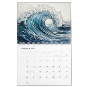 Zweisseitiger Kunstkalender Kalender (Jan 2027)