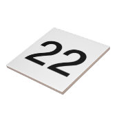 Zweistellige Zahl-Fliesen Fliese (Seite)