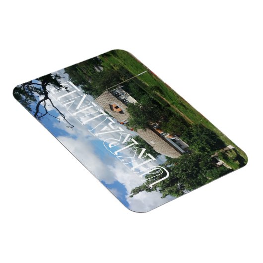 Zweistöckiges Backsteinhaus in den Dorfpos der Pro Magnet (Rechte Seite)