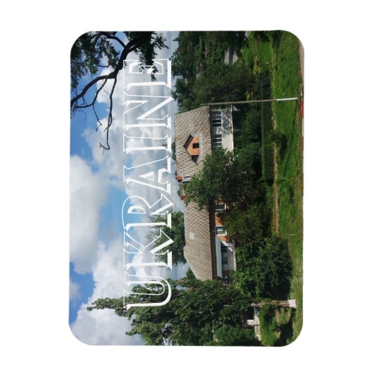 Zweistöckiges Backsteinhaus in den Dorfpos der Pro Magnet (Vertikal)