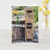 Zweistöckiges Haus - Privat - Bad - Spaß Karte (Gelbe Blume)