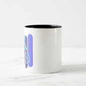 ZWEISTUFIGE EINHALTUNG ZWEIFARBIGE TASSE (Mittel)