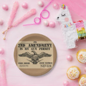 ZWEITE ABÄNDERUNGSGENEHMIGUNG PAPPTELLER (Party)