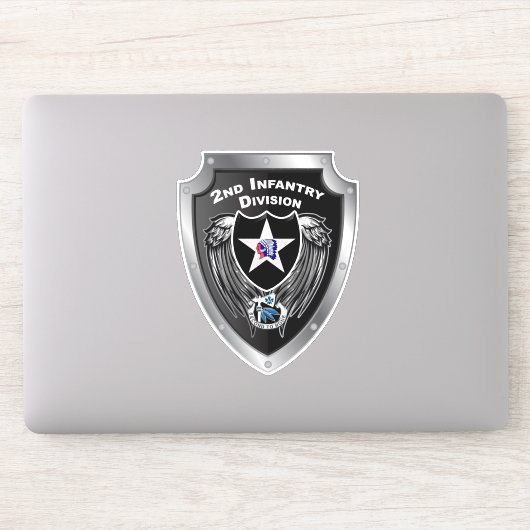 Zweite Abteilung Infanterie "Indianhead Division" Aufkleber (Computer)