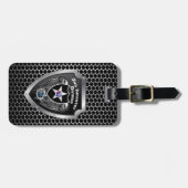 Zweite Abteilung Infanterie "Indianhead Division" Gepäckanhänger (Vorderseite horizontal)