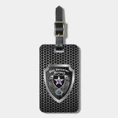 Zweite Abteilung Infanterie "Indianhead Division" Gepäckanhänger (Vorderseite vertikal)