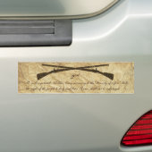 Zweite Änderung Autoaufkleber (Auf Auto)