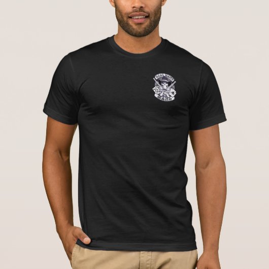 Zweite Änderung Dead Man's Hand Cowboy T - Shirt (Vorderseite)