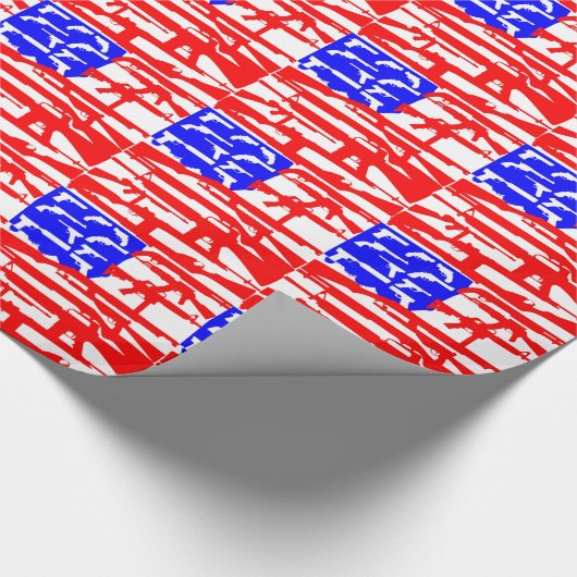 Zweite Änderung der Gewebeflagge Geschenkpapier (Ecke)