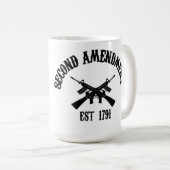 Zweite Änderung Est. 1791 Kaffeetasse (VorderseiteRechts)