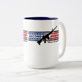 Zweite Änderung ist nicht verletzte Tasse (VorderseiteRechts)