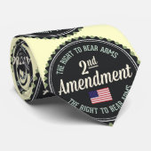 Zweite Änderung Krawatte (Gerollt)