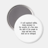 Zweite Änderung Magnet (Vorderseite/Rückseite)