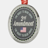 Zweite Änderung Ornament Aus Metall (Links)