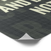 Zweite Änderung Poster (Ecke)