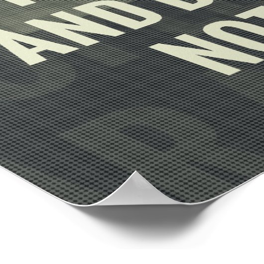 Zweite Änderung Poster (Ecke)