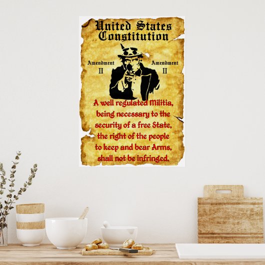 Zweite Änderung Poster (Küche)