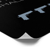 Zweite Änderung Poster (Ecke)