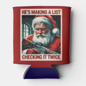 Zweite Änderung: Santa Can Cooler | Gun Rights Dosenkühler (Vorderseite)