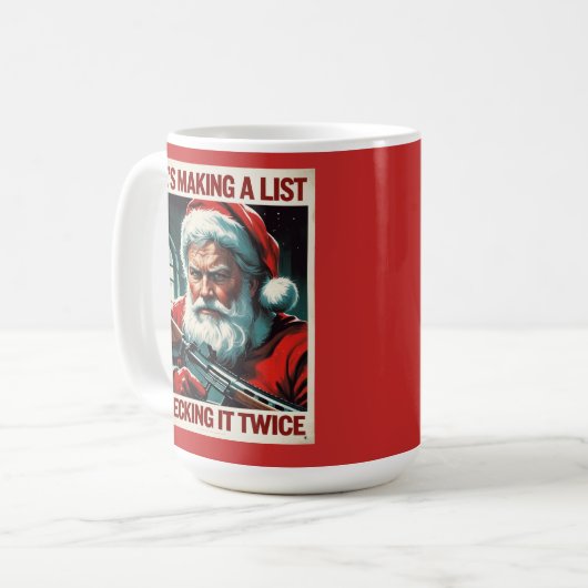 Zweite Änderung Santa Tasse 2A Weihnachtskaffee (Vorderseite Links)