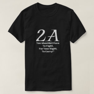 Zweite Änderung T-Shirt