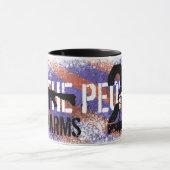 Zweite Änderung, US-Flagge und AR-15-Tasse Tasse (Zentrum)