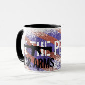 Zweite Änderung, US-Flagge und AR-15-Tasse Tasse (Vorderseite Links)