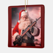 Zweite Änderung Weihnachten Keramikornament (Links)