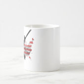 Zweite Änderung wird nicht mit der Fahne AR15 verl Kaffeetasse (Mittel)