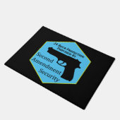 Zweite Änderungs-Sicherheit Fußmatte (Schrägansicht)