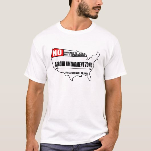 Zweite Änderungs-Zone (Licht) T-Shirt (Vorderseite)